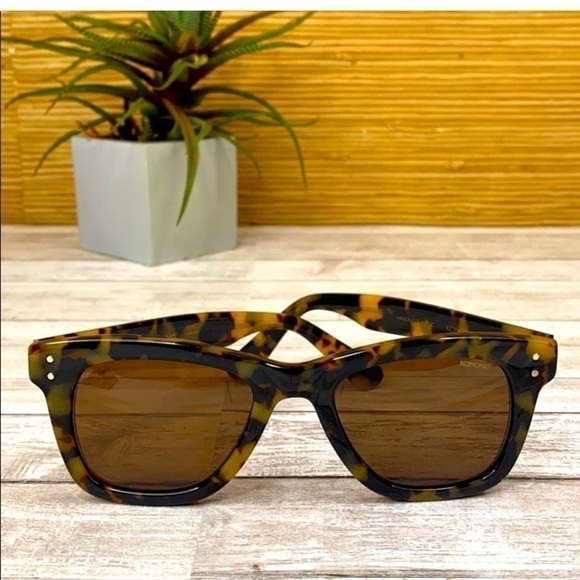 KOMONO sunglasses The Allen Tortoise Demi Brown Tan NEW main image 14
